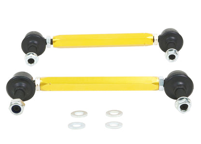 Whiteline Universal Sway Bar Link - Adjustable Ball Style - 10mm Ball Stud 190-215mm | KLC140-195