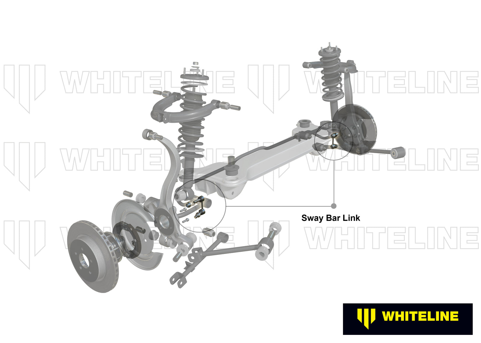 Whiteline Rear Sway Bar Link to Suit Nissan GT-R R35 | KLC173
