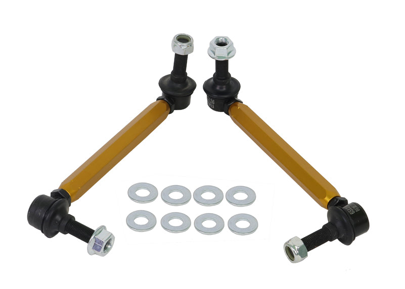 Whiteline Universal Sway Bar Link - Adjustable Ball Style - 12mm Ball Stud 210-235mm | KLC180-215