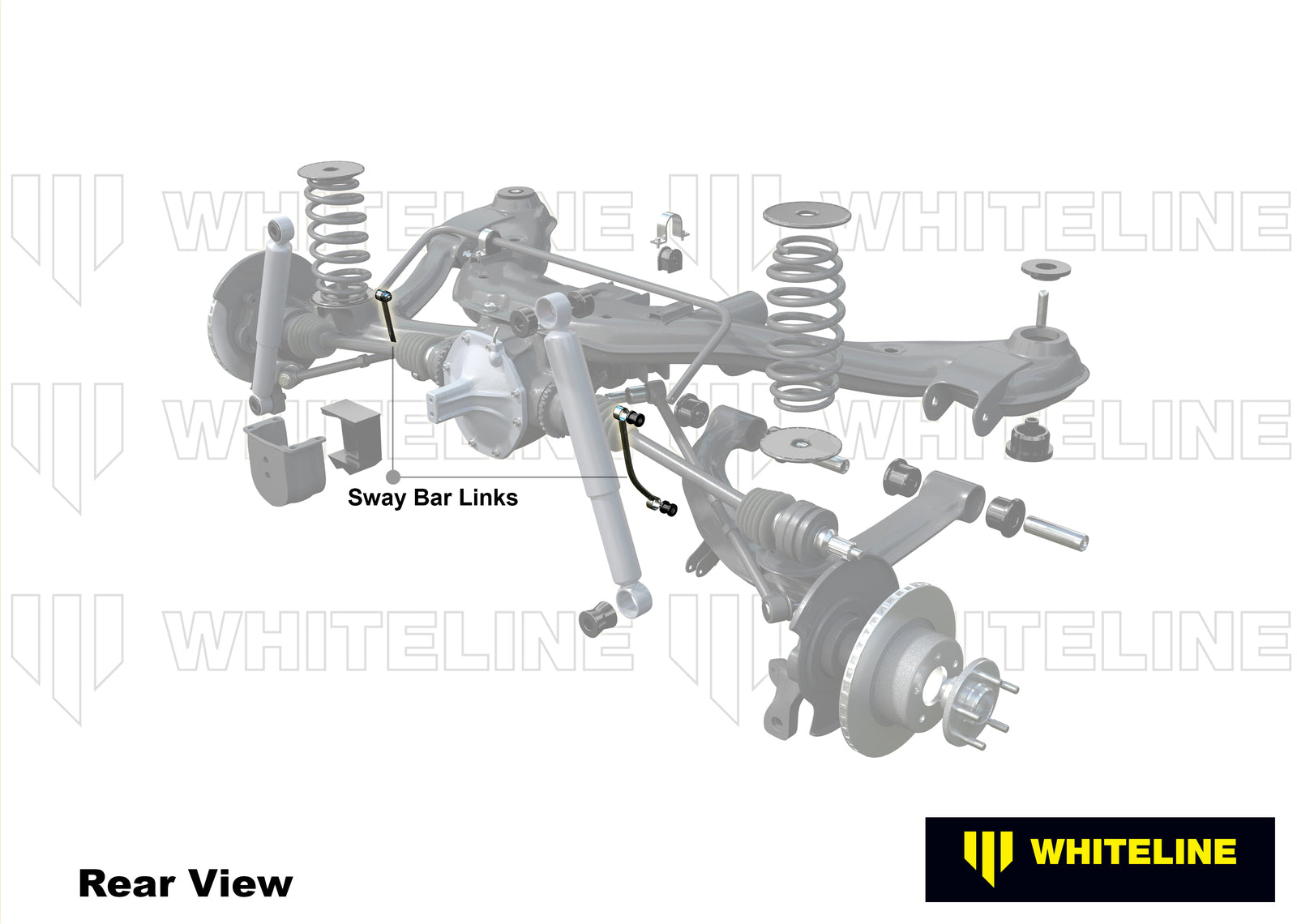 Whiteline Rear Sway Bar Link to Suit Holden Commodore VT, VX and HSV | KLC183