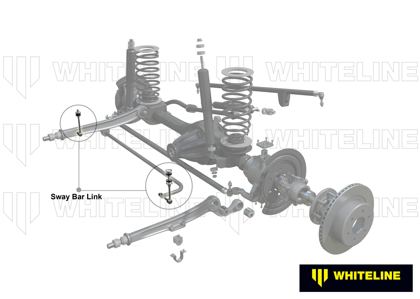 Whiteline Sway Bar Link to Suit Nissan Patrol GQ, GU | KLC235