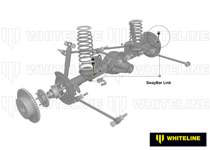 Whiteline Rear Sway Bar Link to Suit Jeep Gladiator and Nissan Navara D23, Patrol GU | KLC236