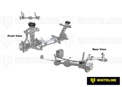 Whiteline Front and Rear Lift Kit to Suit Toyota HiLux 2005-on and Foton Tunland P201 4wd | KLK003
