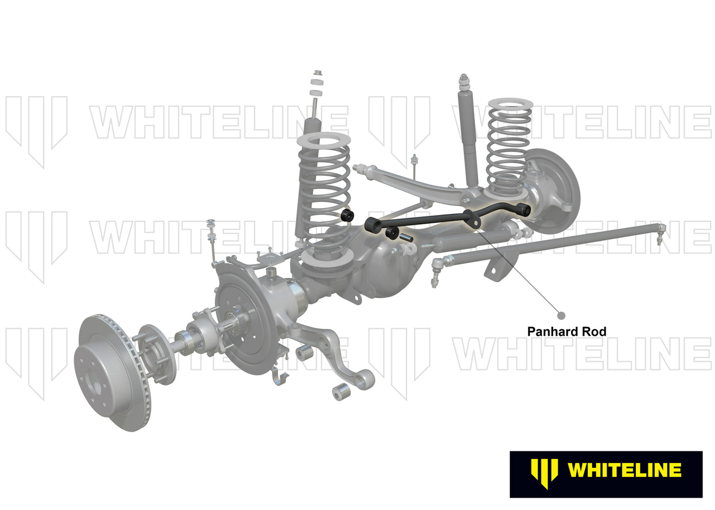 Whiteline Front Panhard Rod to Suit Toyota Land Cruiser 80 and 105 Series | KPR007