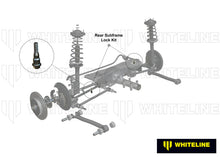 Whiteline Rear Subframe - Lock Kit to Suit Subaru Forester SF, SG and Impreza GC, GD incl WRX/STi |