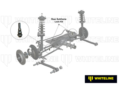 Whiteline Rear Subframe - Lock Kit to Suit Subaru Forester SF, SG and Impreza GC, GD incl WRX/STi |