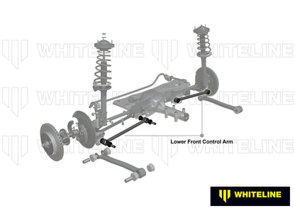 Whiteline Rear Control Arm Lower Front - Arm to Suit Subaru Forester, Impreza, Liberty and Outback |