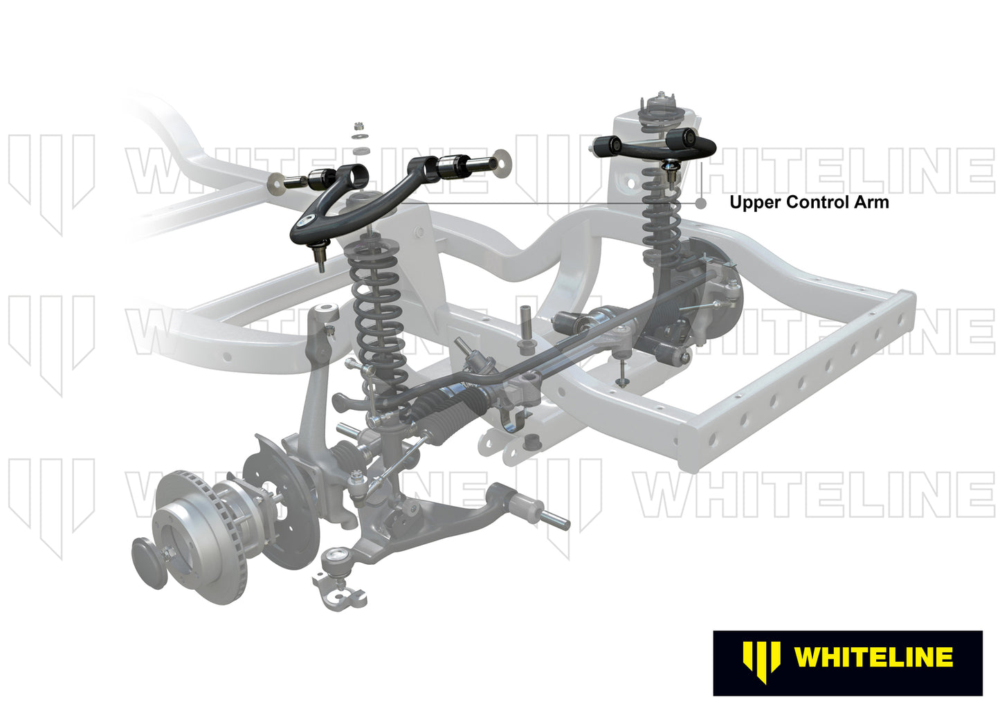 Whiteline Front Control Arm Upper - Arm to Suit Toyota FJ Cruiser, Prado and 4Runner | KTA249