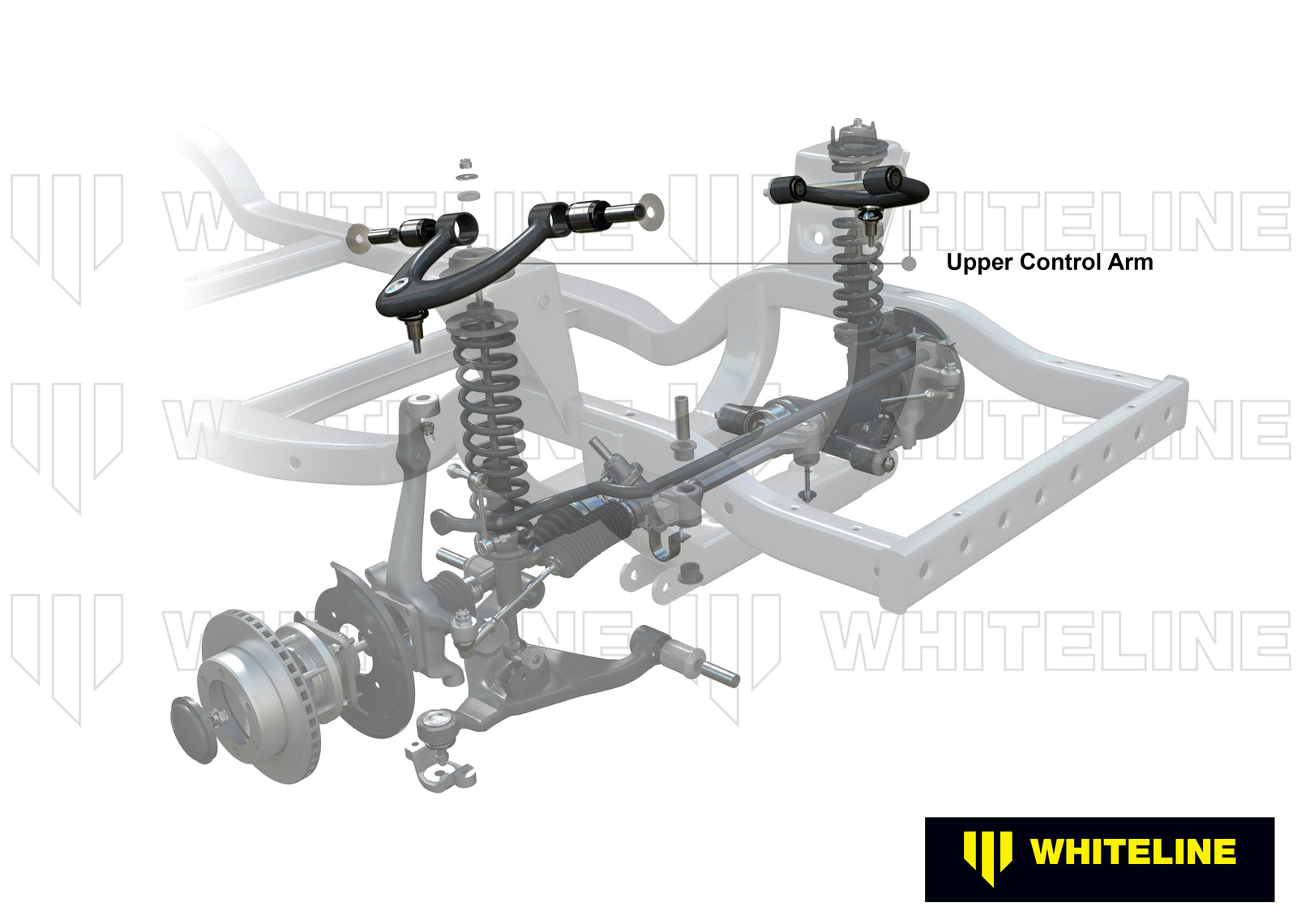 Whiteline Front Control Arm Upper - Arm to Suit Toyota FJ Cruiser, Prado and 4Runner | KTA249