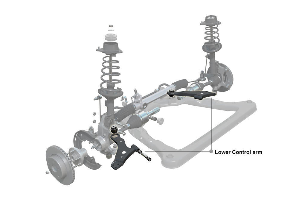 Whiteline Front Control Arm Lower - Arm Assembly to Suit Subaru Forester SJ | KTA361