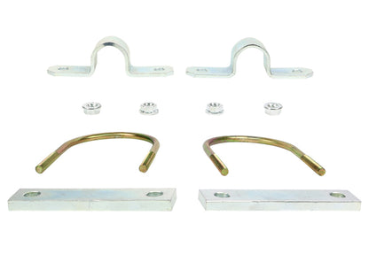 Whiteline Universal Sway Bar Mount - Saddle Kit U-Bolt Style to suit Ford 9" Diff 95x130mm | KU4