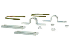 Whiteline Universal Sway Bar Mount - Saddle Kit U-Bolt Style to suit Ford 9" Diff 95x130mm | KU4