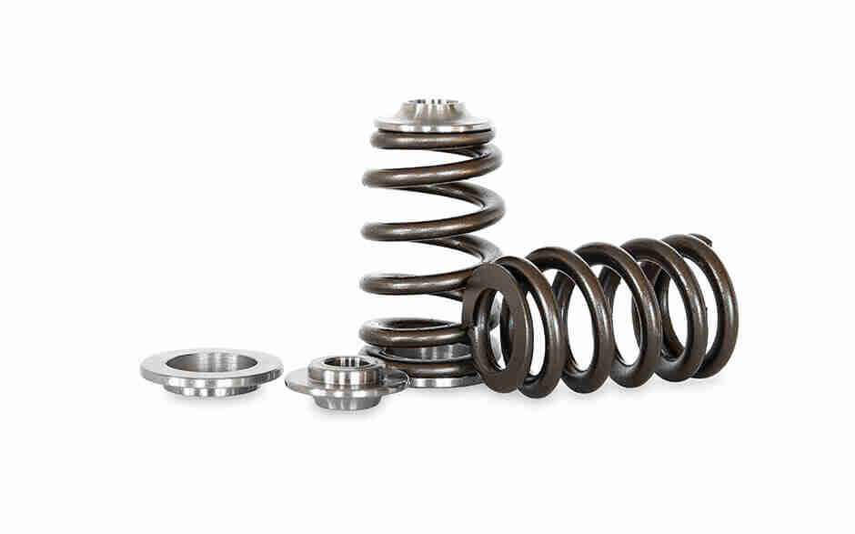 Kelford Cams KVS63-BTK 4G63 EVO 1-9 High Performance Beehive Valve Spring/Titanium Retainer Kit
