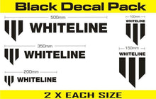 Whiteline Whiteline Decal Kits - Black | KWM002