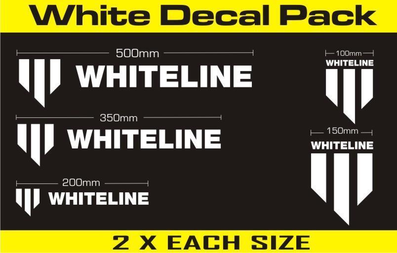 Whiteline Whiteline Decal Kits - White | KWM004