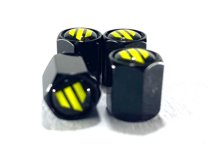 Whiteline Universal Tyre Valve Caps Whiteline 'W' Branded | KWM074