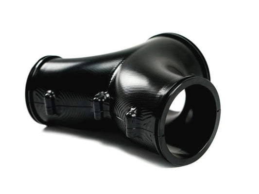 Plazmaman Intake Twin Entry Billet Adapter – Twin 3.5″ to 5″