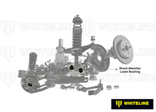 Whiteline Rear Shock Absorber - Lower Bushing Kit to Suit Subaru Impreza GE, GJ incl WRX, Liberty, X