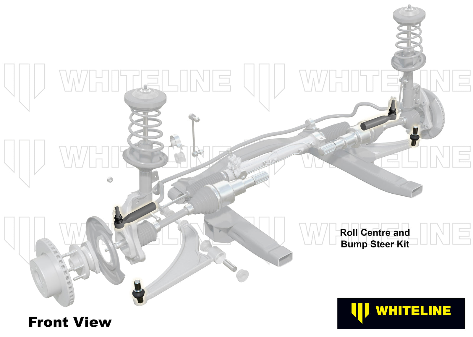 Whiteline Front Roll Centre/Bump Steer - Correction Kit to Suit Whiteline KCA395 | W0903