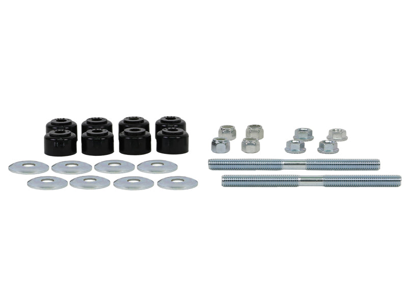 Whiteline Universal Sway Bar Link - Treaded Rod and Bushings style - 140mm With Bushings | W21806S