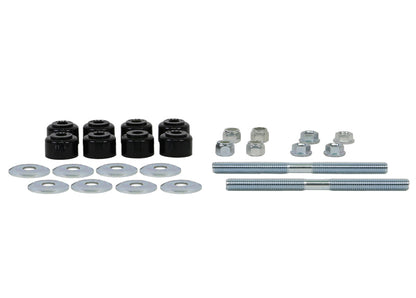 Whiteline Universal Sway Bar Link - Treaded Rod and Bushings style - 140mm With Bushings | W21806S