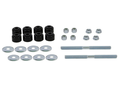 Whiteline Universal Sway Bar Link - Treaded Rod and Bushings style - 140mm With Bushings | W21806S