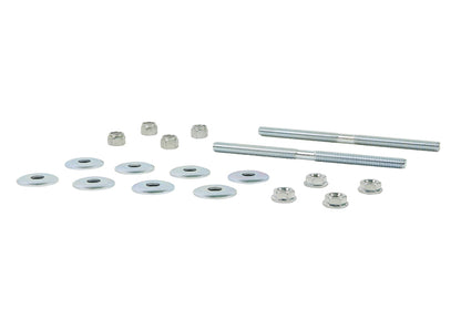 Whiteline Universal Sway Bar Link - Treaded Rod and Bushings style - 165mm Without bushings | W21807