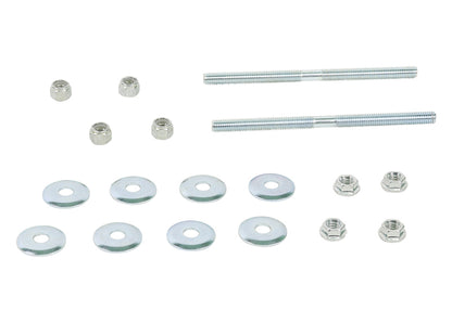 Whiteline Universal Sway Bar Link - Treaded Rod and Bushings style - 165mm Without bushings | W21807