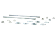 Whiteline Universal Sway Bar Link - Treaded Rod and Bushings style - 240mm Without Bushings | W21809