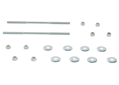 Whiteline Universal Sway Bar Link - Treaded Rod and Bushings style - 240mm Without Bushings | W21809