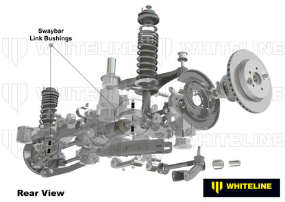 Whiteline Rear Sway Bar Link - Bushing Kit to Suit Subaru Forester, Impreza, Liberty and Outback | W