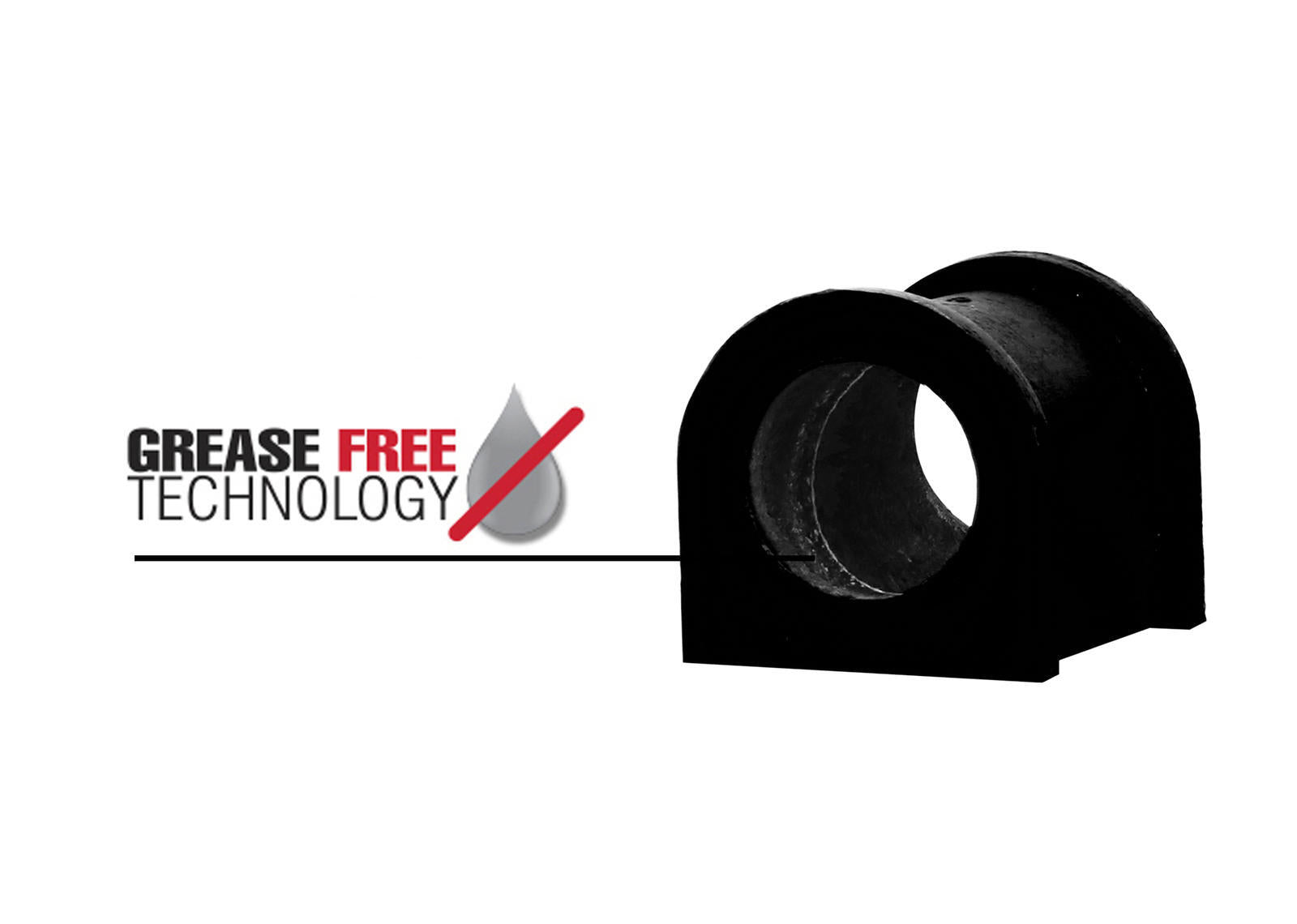 Whiteline Front Sway Bar Mount - Bushing Kit 19.5mm 'Grease Free' to Suit Mitsubishi Challenger and