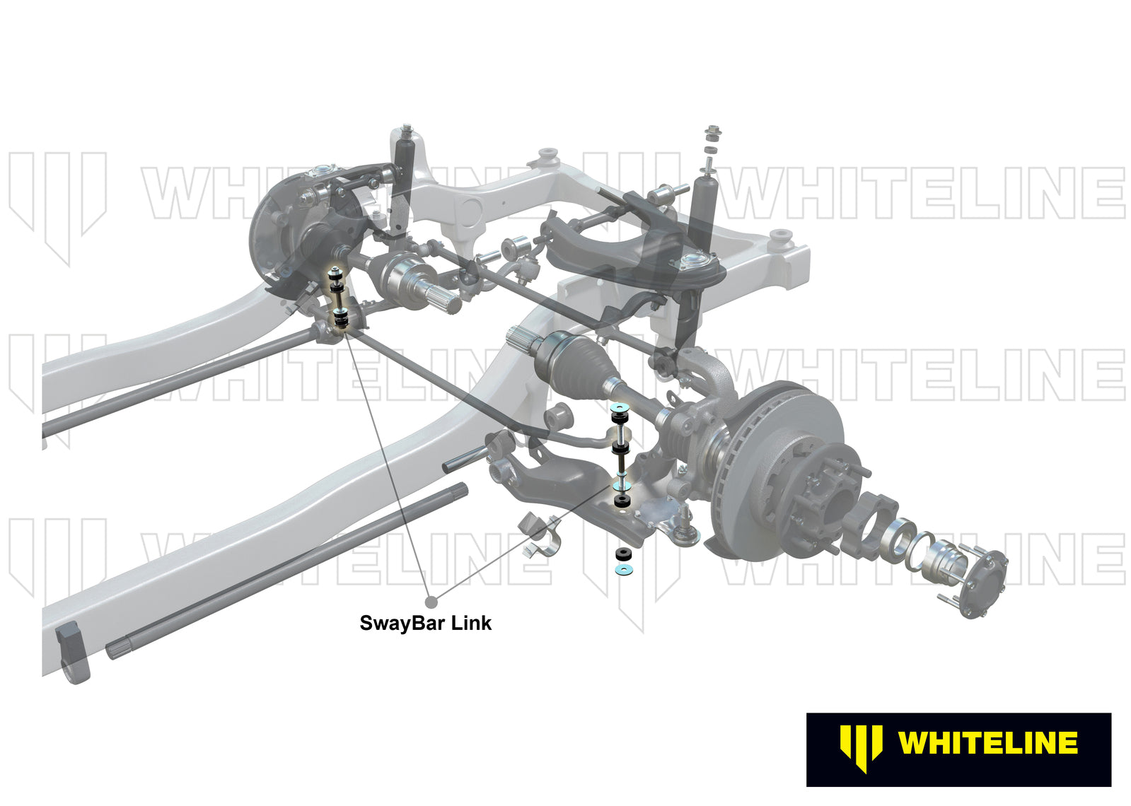 Whiteline Front Sway Bar Link to Suit Toyota Prado and 4Runner | W23441