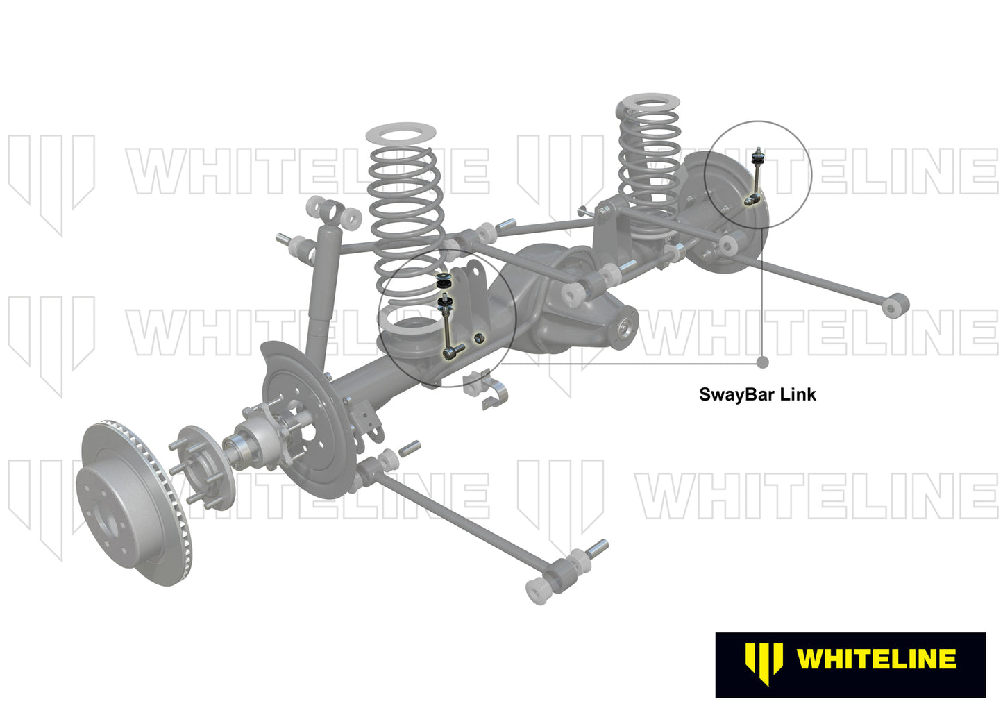 Whiteline Sway Bar Link to Suit Toyota HiLux, Prado and 4Runner | W23442