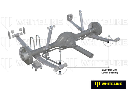 Whiteline Sway Bar Link - Lower Bushing Kit to Suit Jeep Cherokee XJ | W23453