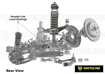 Whiteline Rear Sway Bar Link - Lower Bushing Kit to Suit Toyota Rav 4 ACA31 | W23494