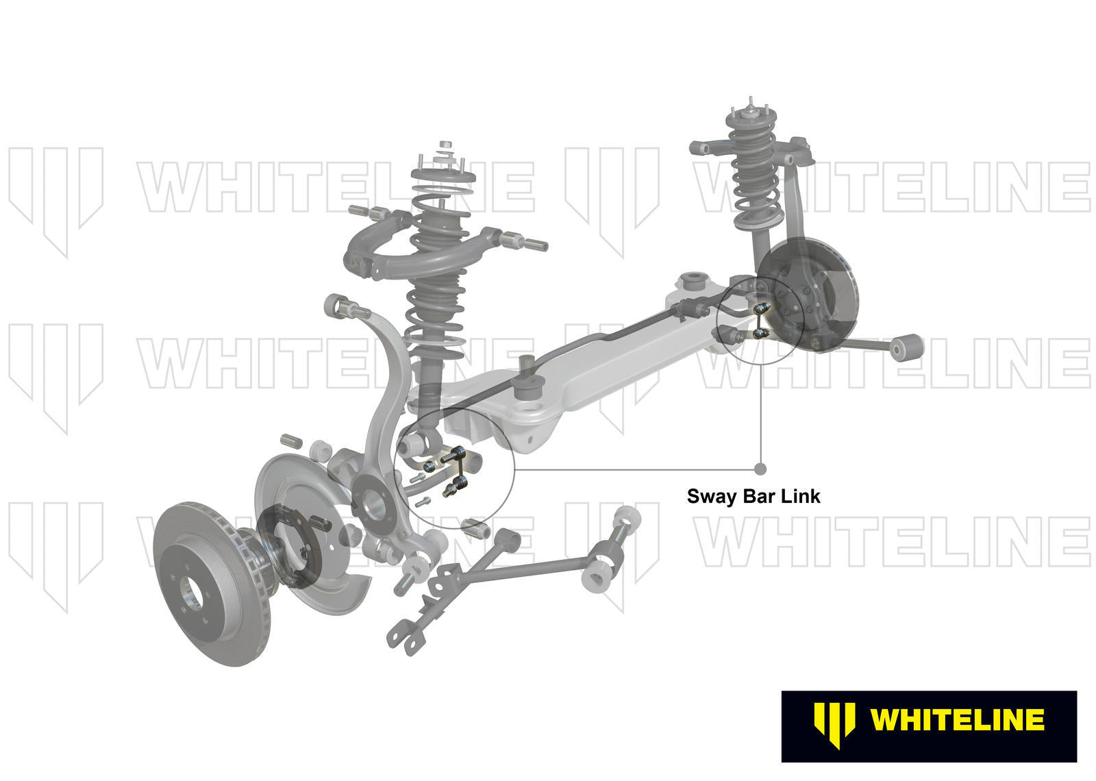 Whiteline Rear Sway Bar Link to Suit Hyundai Elantra, I30 and Kia Cee'd | W23718