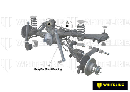 Whiteline Rear Sway Bar Mount - Bushing Kit 16mm to Suit Holden Commodore, Apollo, Nova, HSV and Toy
