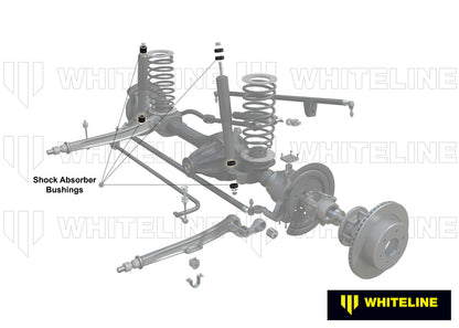 Whiteline Shock Absorber - Bushing Kit to Suit Land Rover Defender, Discovery and Range Rover | W316