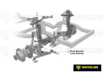 Whiteline Front Shock Absorber - Upper Bushing Kit to Suit Toyota Land Cruiser 200 Series | W33344