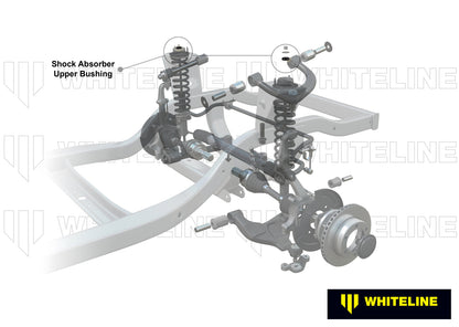 Whiteline Front Shock Absorber - Upper Bushing Kit to Suit Ford Everest, Ranger and Mazda BT-50 | W3