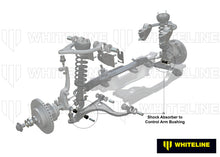 Whiteline Front Shock Absorber - To Control Arm Bushing Kit to Suit Honda Accord Euro CL and Odyssey