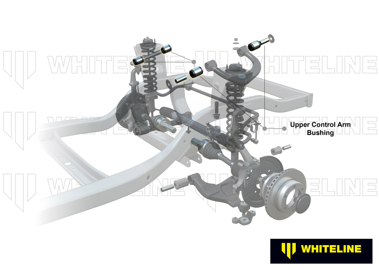 Whiteline Front Control Arm Upper - Bushing Kit to Suit Chrysler Valiant | W51090