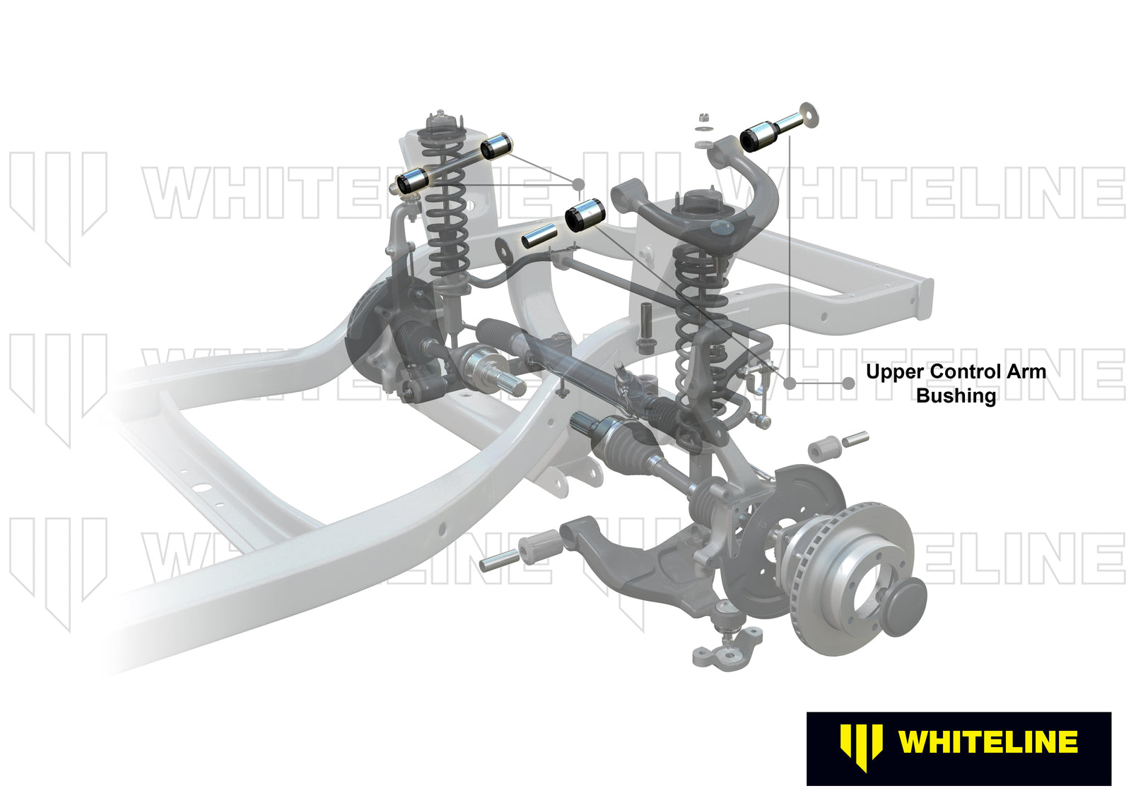 Whiteline Front Control Arm Upper - Bushing Kit to Suit Chrysler Valiant | W51090