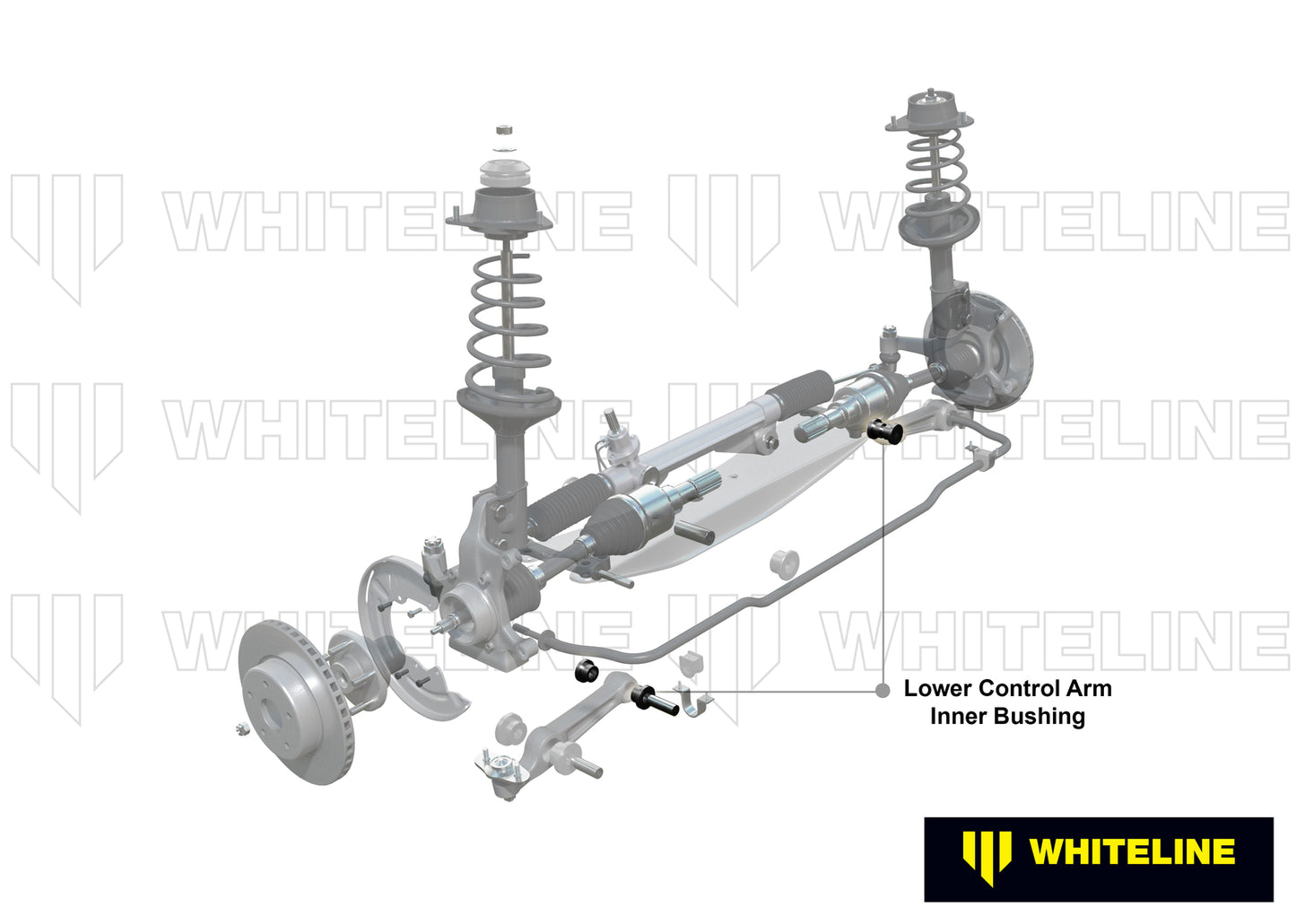Whiteline Front Control Arm Lower - Inner Bushing Kit to Suit Holden Apollo and Toyota Camry | W5117