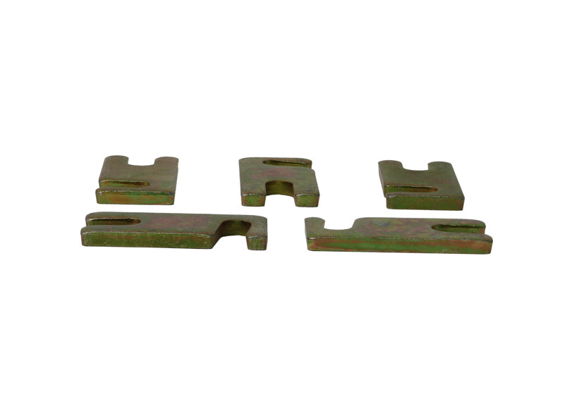 Whiteline Alignment Shim Pack 6.0mm x 5 to Suit Ford Falcon/Fairlane EA-EL and Territory SX-SZ | W51