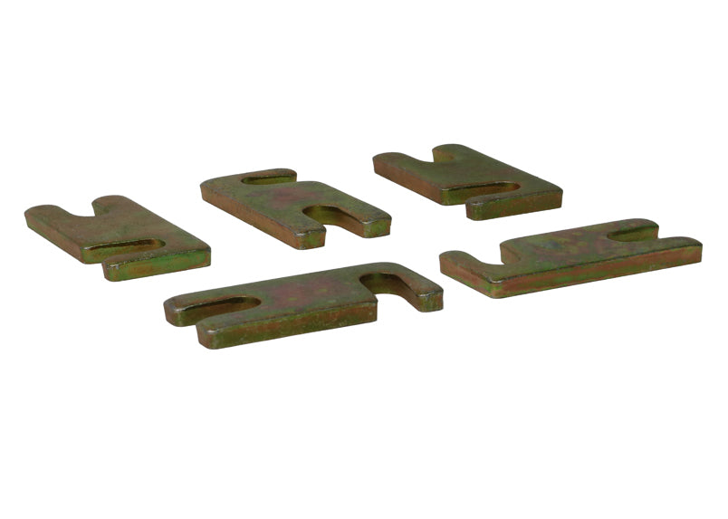 Whiteline Alignment Shim Pack 6.0mm x 5 to Suit Ford Falcon/Fairlane EA-EL and Territory SX-SZ | W51