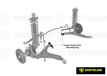 Whiteline Rear Control Arm Lower Rear - Inner Bushing Kit to Suit Mitsubishi Starion JA, JB, JD | W5