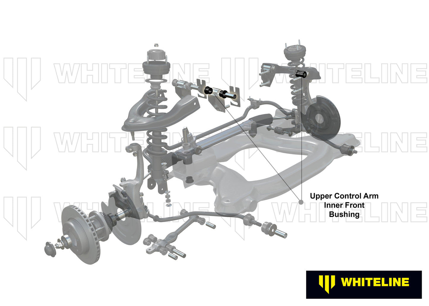 Whiteline Front Control Arm Upper - Inner Front Bushing Kit to Suit Toyota HiLux, 4Runner and HiAce