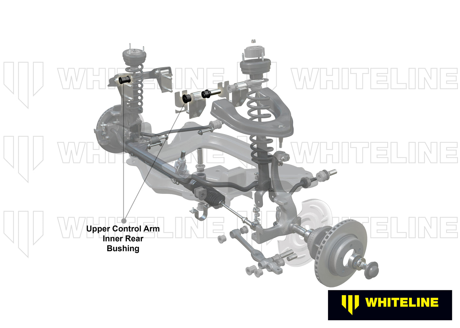 Whiteline Front Control Arm Upper - Inner Rear Bushing Kit to Suit Toyota HiLux, 4Runner and HiAce |
